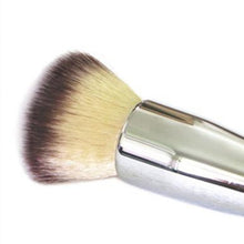 2017 New arrival Makeup brushes Cosmetic Kabuki Face Blush Powder Foundation brush Makeup tools Pinceis de maquiagem Silver