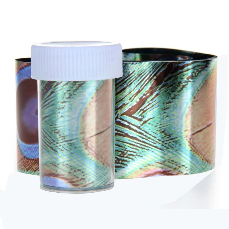 2017 New arrival Nail Art Foil Stickers Transfer Decal Tips Manicure Nail art decorations Hot sale women Maquiagem