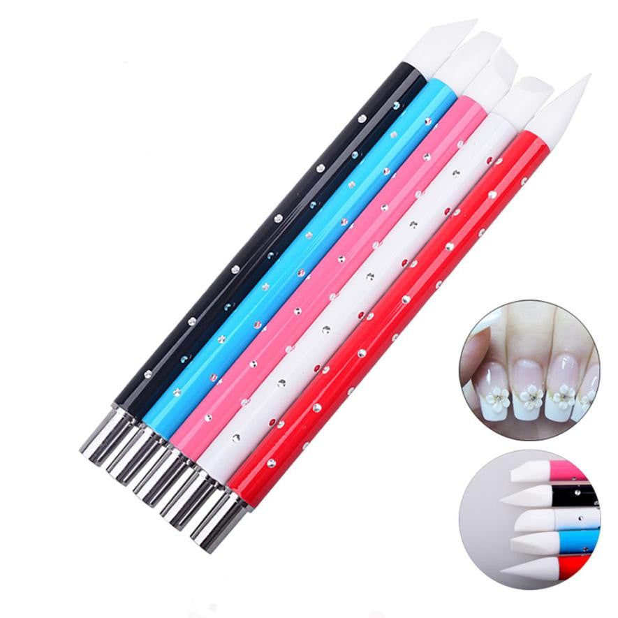 2017 New arrival Professional 5PCS Nail Art Designer Drawing Dotting Pen Nail tools Manicure Hot sale women Maquiagem