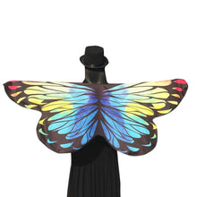 2017 Novelty Fashion Soft Fabric Butterfly Wings Shawl Pashmina Fairy Ladies Nymph Pixie Costume Accessory Scarf Women #18