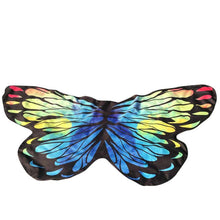 2017 Novelty Fashion Soft Fabric Butterfly Wings Shawl Pashmina Fairy Ladies Nymph Pixie Costume Accessory Scarf Women #18