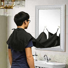 2017 Pongee Beard Care Shave Apron Bib Trimmer Catcher Facial Hair Cape Sink Shaving Tools 125*80cm