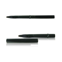 2017 Portable Makeup brushes Automatic Retractable Lip Brush With Lid Eyeliner Brush Maquiagem Black