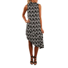 2017 Print Irregular Dresses Women Summer Sleeveless O Neck Slim Bodycon Casaul Mini Dress vestidos mujer #63