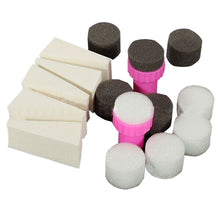 2017 Professional 1 Set Nail Art Sponge Gradual Change Stamp Polish Stamping Manicure Tools Nail Sponges