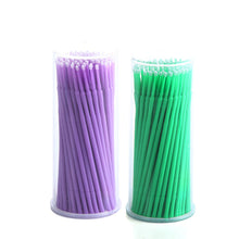 2017 Professional 100PCS Bottle Makeup brushes Swab Lint Free Tattoo Permanent Supplies Cosmetics Make up brush