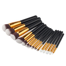 2017 Professional 15PCS Cosmetic Makeup brushes Set Soft Face Foundation Powder Eyeshadow Eyebrow brush Blusher Pincel maquiagem