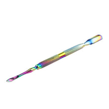 2017 Professional 1PCS Hot sale women Double-end Cuticle Pusher Dead Skin Remover Manicure Nail art decorations Maquiagem