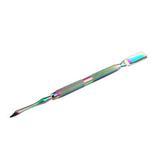 2017 Professional 1PCS Hot sale women Double-end Cuticle Pusher Dead Skin Remover Manicure Nail art decorations Maquiagem