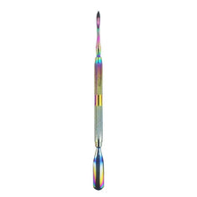 2017 Professional 1PCS Hot sale women Double-end Cuticle Pusher Dead Skin Remover Manicure Nail art decorations Maquiagem