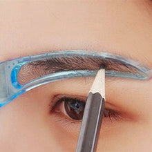 2017 Professional Beauty Makeup tools Grooming Drawing Blacken Eyebrow Template Maquiagem Plastic