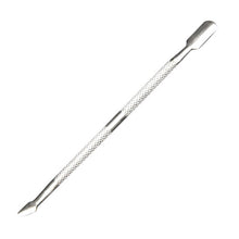 2017 Professional Double-end Cuticle Pusher Dead Skin Remover Manicure Nail Art Stainless Steel Silver