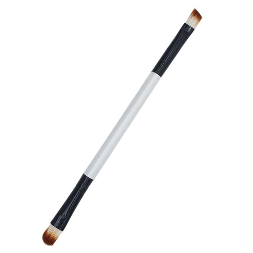 2017 Professional Eyebrow brush Double headed Eye Liner Brow Eyeliner Makeup brushes Cosmetic tools Pinceaux maquillage Black