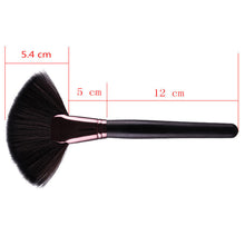 2017 Professional Makeup Brush Blush/ Powder Sector Make Up Soft Fan Foundation Brushes Cosmetic Tool