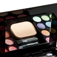 2017 Professional Makeup Pallete Blusher Lip Gloss Shimmer Neceser Eyeshadow Palette Makeup brushes Mirror Cosmetics Maquiagem