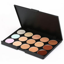2017 Professional Makeup brushes 15 Colors Contour Face Cream Makeup Concealer Palette+20PCS Powder Foundation Eyeshadow brush