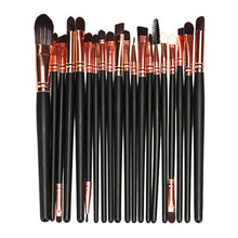 2017 Professional Makeup brushes 15 Colors Contour Face Cream Makeup Concealer Palette+20PCS Powder Foundation Eyeshadow brush