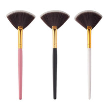 2017 Professional Makeup brushes 15cm Artificial Fiber Fan brush Powder Foundation Make up brushes korean Pincel maquiagem