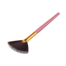 2017 Professional Makeup brushes 15cm Artificial Fiber Fan brush Powder Foundation Make up brushes korean Pincel maquiagem