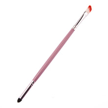 2017 Professional Makeup brushes Functional Double-headed Bullet Sponge Head Eyeshadow Stick+Eyeshadow Powder Eyeliner brush