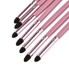 2017 Professional Makeup brushes Functional Double-headed Bullet Sponge Head Eyeshadow Stick+Eyeshadow Powder Eyeliner brush