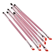 2017 Professional Makeup brushes Functional Double-headed Bullet Sponge Head Eyeshadow Stick+Eyeshadow Powder Eyeliner brush