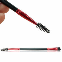 2017 Professional Makeup brushes Multi-function Double Eyelash Eyebrow Brush and Eyebrow Comb Cosmetics Black