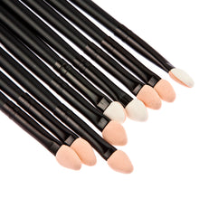 2017 Professional Makeup brushes Multifunctional tool Double-headed Makeup sponge Eyeshadow Nose Shadow Cosmetics brush Black