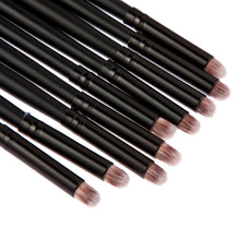 2017 Professional Makeup brushes Multifunctional tool Double-headed Makeup sponge Eyeshadow Nose Shadow Cosmetics brush Black