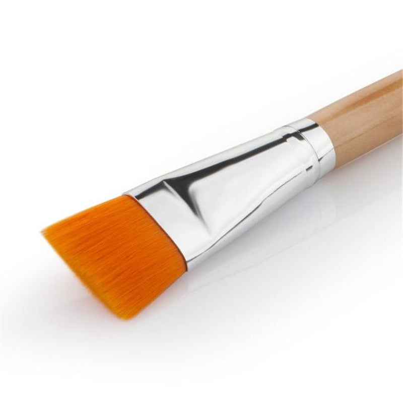 2017 Professional Makeup brushes Wooden Handle Facial Face Mud Mask Mixing Cleaner brush Korean Cosmetics Pinceis de maquiagem