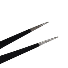 2017 Professional Precision Tweezer DIY Antistatic Tweezers Stainless steel Makeup Tweezers Model 10 Black
