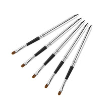 2017 Professional Retractable Lipbrush Portable Alloy Tube Cover Lip Brushes Makeup Brush Cosmetic Tool