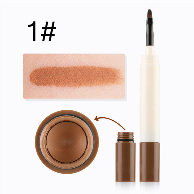 2017 Professional Waterproof Makeup Eyebrow Tint Brows Gel Long Lasting Eyebrows Tattoo Dye Gel Make Up Kit
