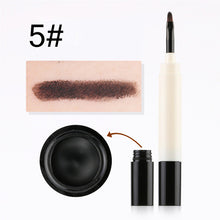 2017 Professional Waterproof Makeup Eyebrow Tint Brows Gel Long Lasting Eyebrows Tattoo Dye Gel Make Up Kit