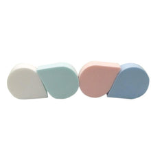 2017 Quality Guarantee 4pc Pro Makeup Foundation Beauty Flawless Flat Water Droplets Sponge Puff powder Anne