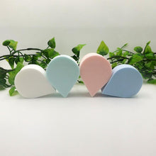 2017 Quality Guarantee 4pc Pro Makeup Foundation Beauty Flawless Flat Water Droplets Sponge Puff powder Anne