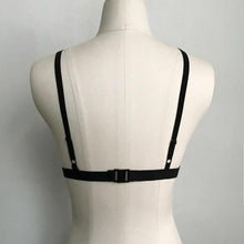 2017 Sexy Summer Women Floral Hollow Out Bralette Bustier Crop Tops Lace Sheer Triangle Bandage Black/White Crop Top Camisole#23