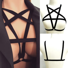 2017 Sexy Women Summer Hollow Out Bondage Elastic sexy Bra Bandage Strappy Halter Bra Bustier Crop Tops #23