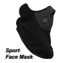 2017 Sport Motorcycle Snow Bike Flexible Soft Neck Warm Face Mask Veil Guard Black