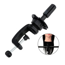 2017 Stand Cosmetology Adjustable Model Mannequin Head Wig Holder Stand Desk Table Clamp
