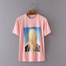 2017 Summer Fashion Short Sleeve T-shirts Plus Size Female t shirts Print Top O-neck Women tee 72223