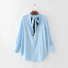 2017 Summer Plus Size Casual Blouses Long Sleeve Blusas Bondage Shirt Fashion V-neck Femininas Tops With Button 72276