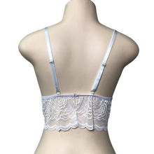 2017 Summer Style Sexy Bra Women Hollow Out Lace Translucent Strappy Bralette Bras Bustier Crop Top White #63