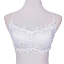 2017 Summer Style Women Lace Cropped Spandex Padded Strapless Crop Top Bra Cami Bralette Tank Tops croptop woman #8