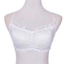 2017 Summer Style Women Lace Cropped Spandex Padded Strapless Crop Top Bra Cami Bralette Tank Tops croptop woman #8