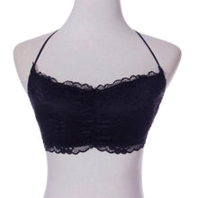 2017 Summer Style Women Lace Cropped Spandex Padded Strapless Crop Top Bra Cami Bralette Tank Tops croptop woman #8