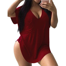 2017 Summer T-Shirt Women Casual Solid Fashion Sexy T Shirt Summer Tee Tops Short-Sleeved TShirt camisetas mujer #43