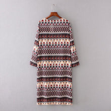 2017 Summer Women Kimono Cardigan Boho Style Long Sleeve Chiffon Blouse Shirt Female Long Chiffon Cardigans Kimonos Ladies #53