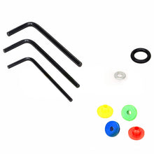 2017 Tattoo Supplies 50 Needle Grommets Nipples + 50 Rubber Bands + 50 O-Rings + 3 Wrench Tattoo Kit