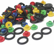 2017 Tattoo Supplies 50 Needle Grommets Nipples + 50 Rubber Bands + 50 O-Rings + 3 Wrench Tattoo Kit